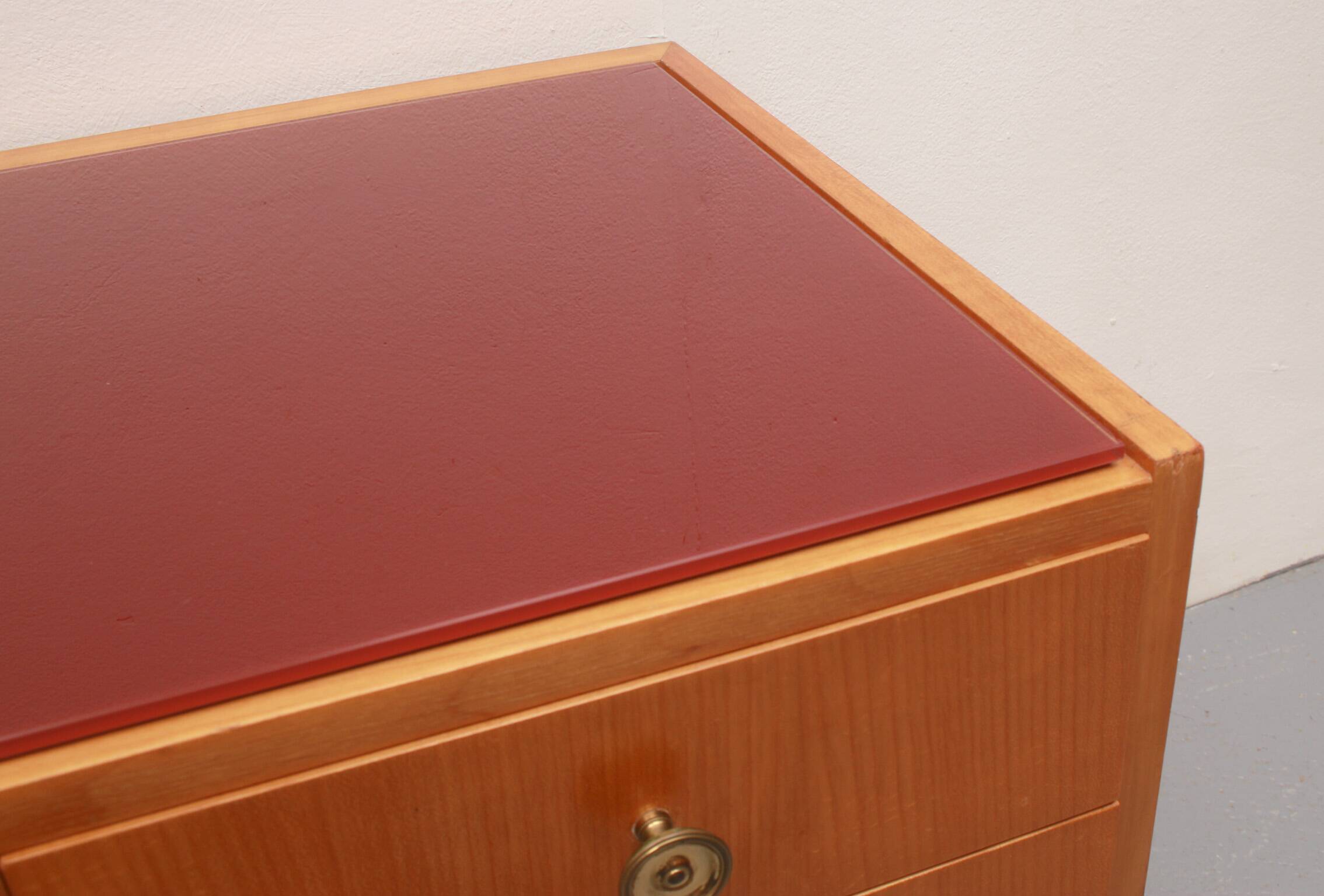 1950s chest of drawers in cherrywood by WK