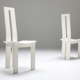 Pietro Costantini dining chairs 1980