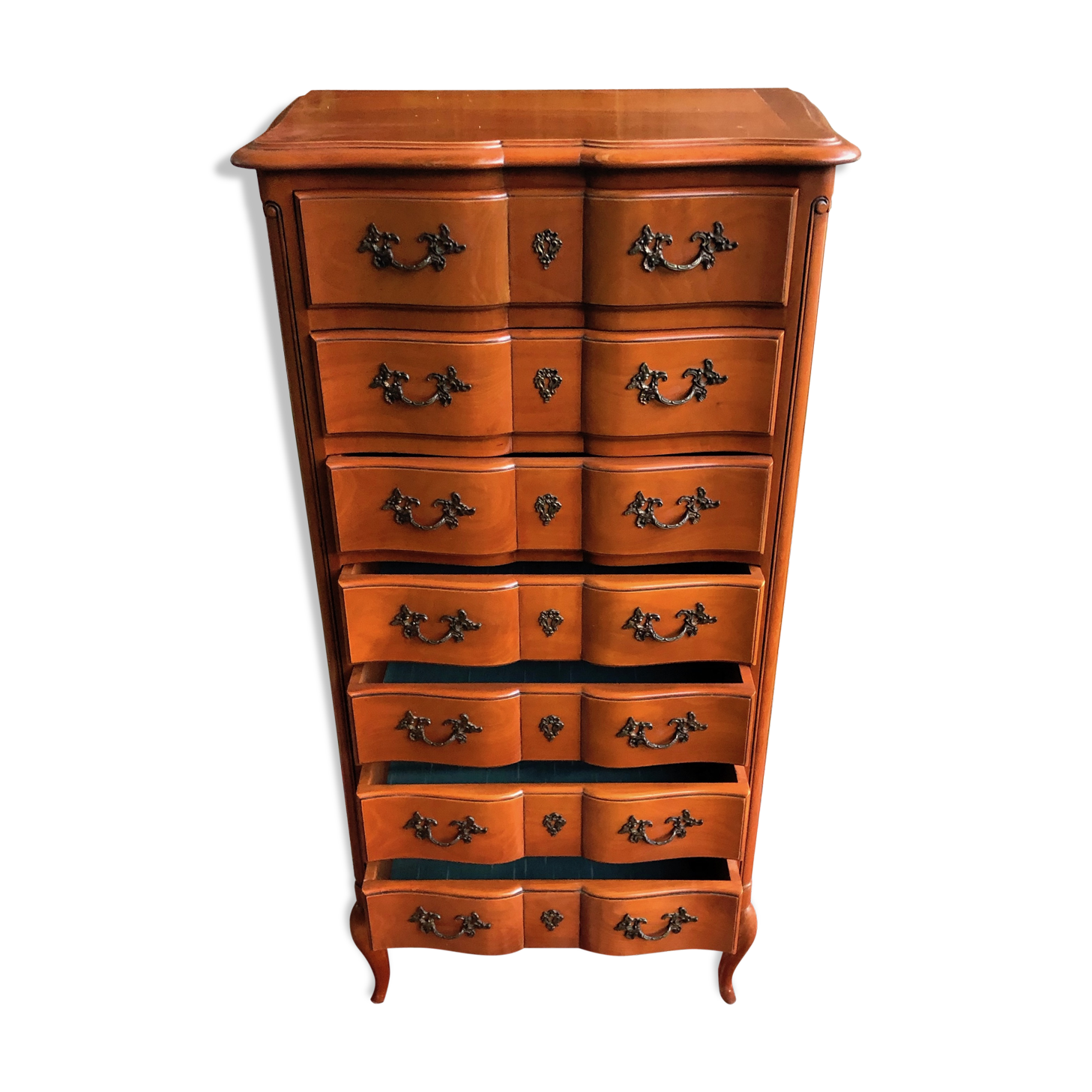 Semainier crossbow in curved wood