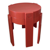 Paire de tables d'appoint empillables, Prisunic