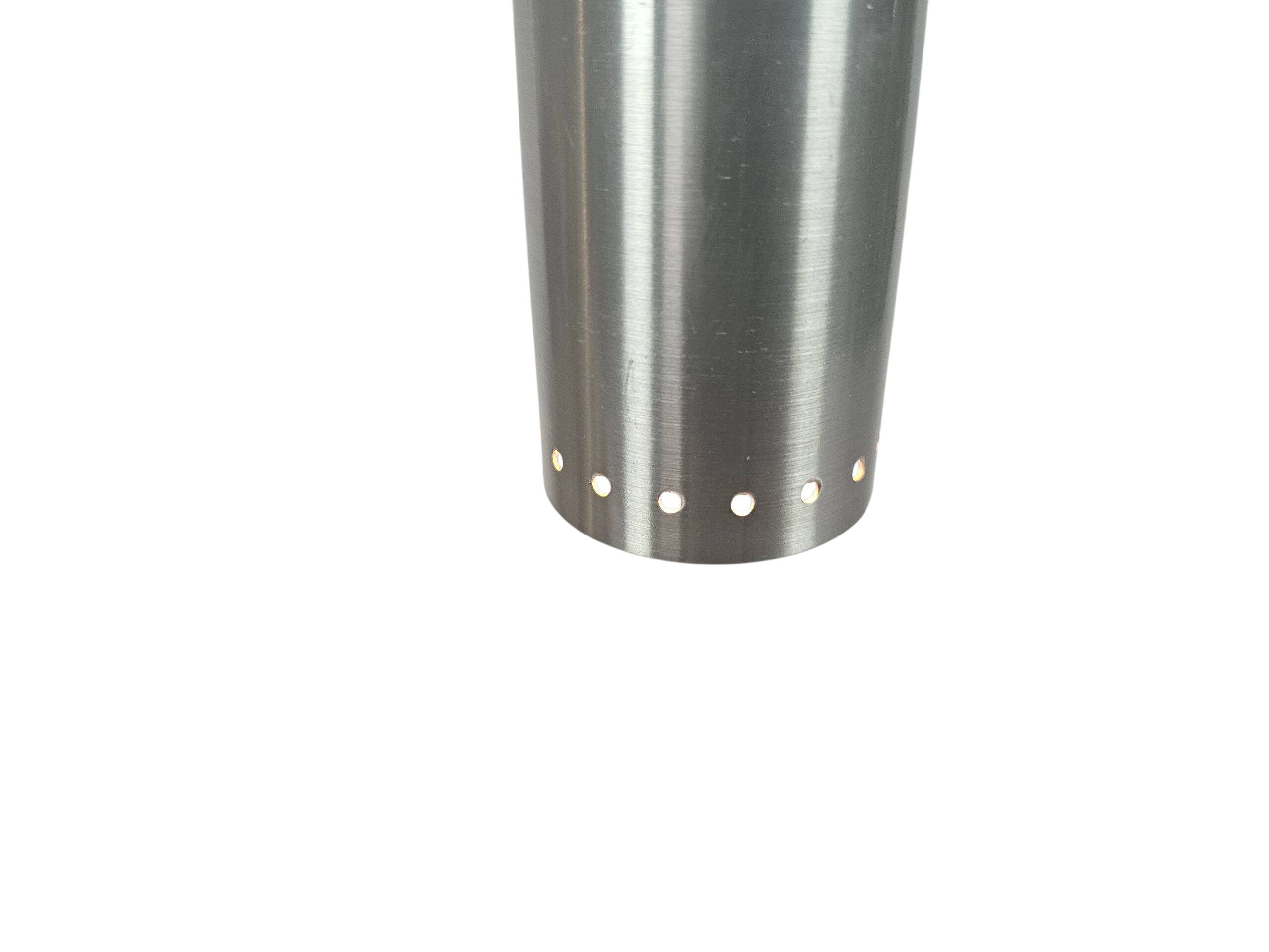 Hala Zeist - 'theekaars'  pendant lamp - aluminium - 70's