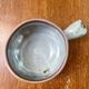 Signed glazed stoneware pot