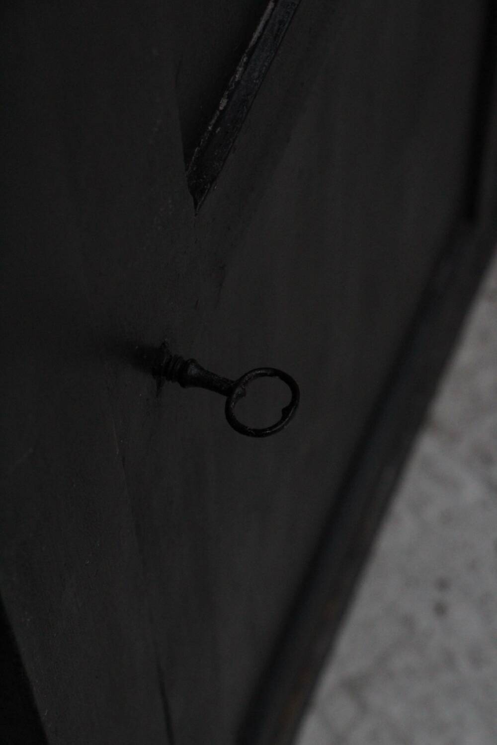 Parisian buffet furniture black patina 1940