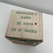 Seau a glace glaçons vintage en forme de pomme
