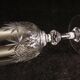 Service de 8 verres à vin en cristal de Saint Louis ou Baccarat