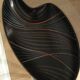 Cut or empty vintage earthenware pocket