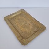 Vintage brass tray