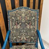 Revamped Louis XIII style armchair