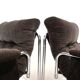 Lot de 2 fauteuils lounge cantilever chromés Herlag par Johan Bertil Häggström