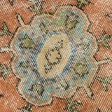 Tapis vintage turc rouge Brunt 7x10, 221x323 cm