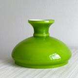 Vintage green opaline glass lampshade