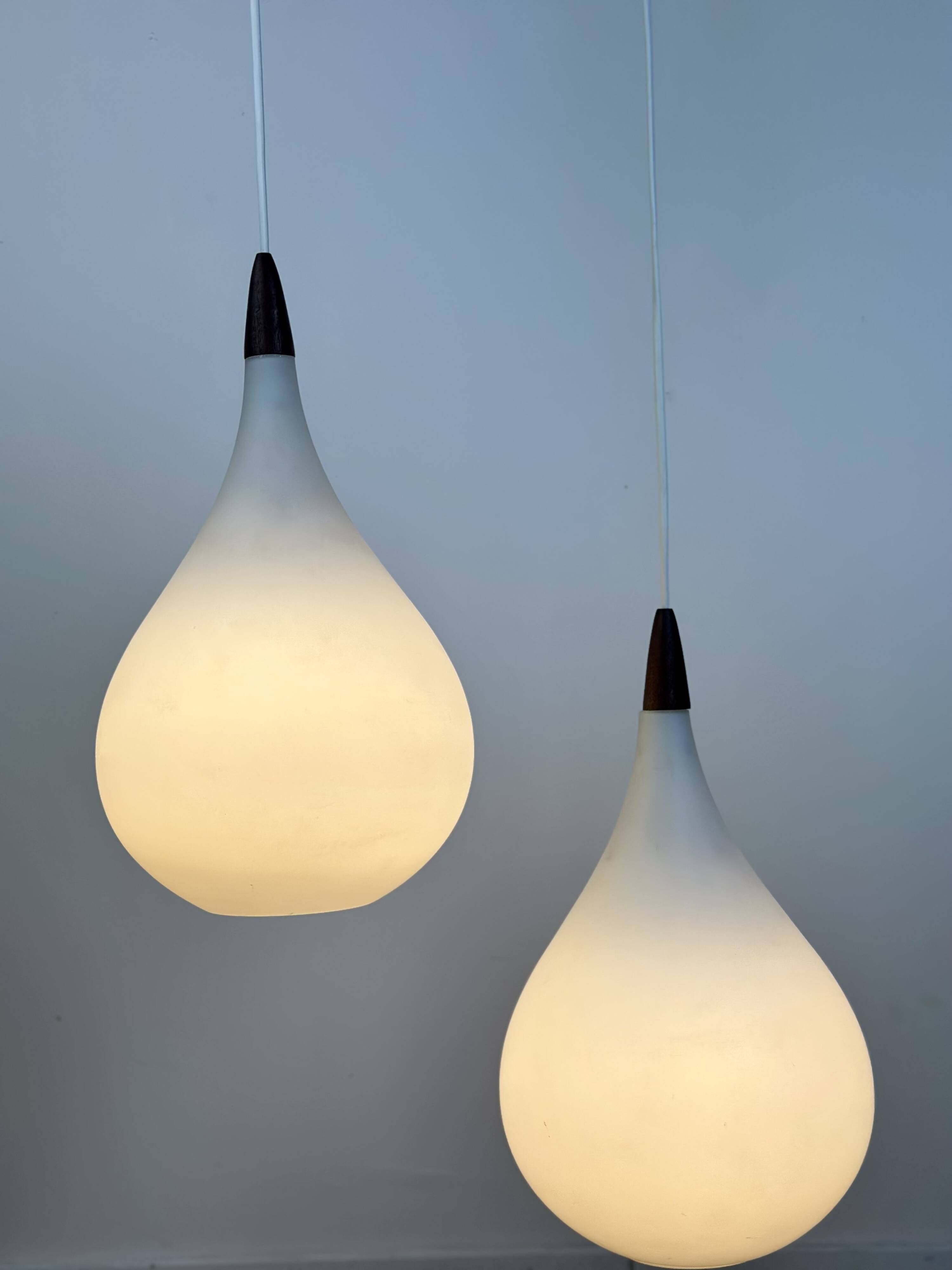 Lustre scandinave Kristiansson pour Luxus Suède 1960