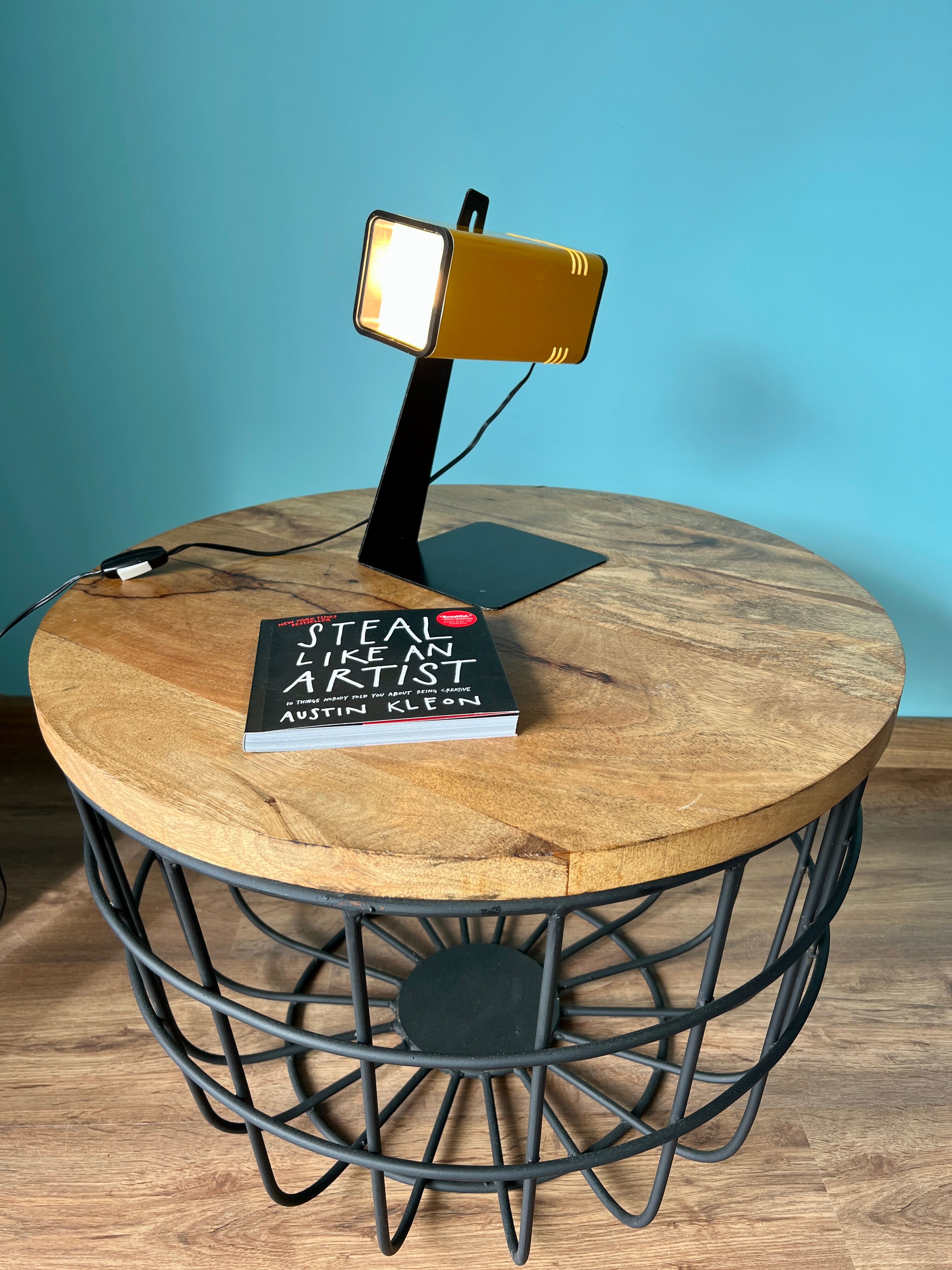 70s vintage spotlight for apartment decoration