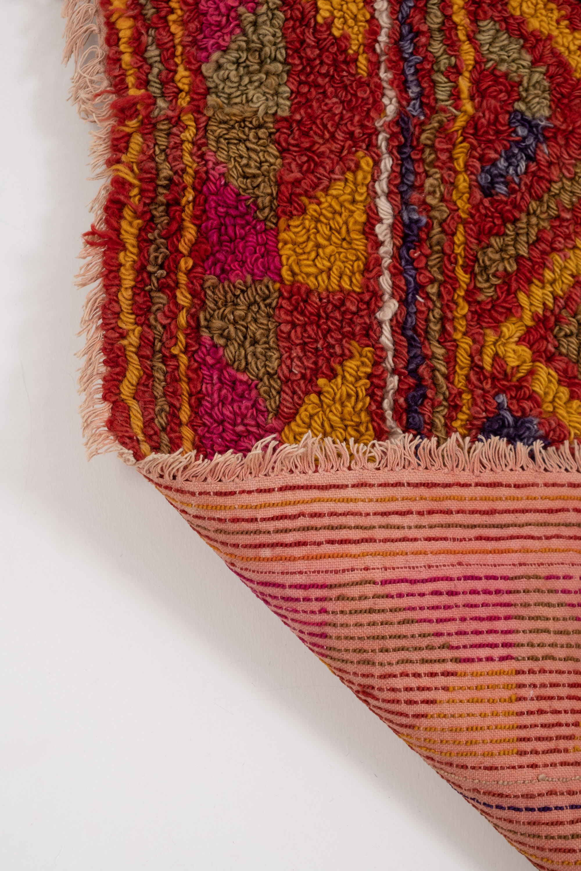 Vintage Soft Colors Tulu Rug, 1970s