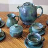 Les Cyclades Anduze sandstone teapots and cups