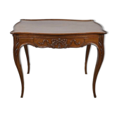 Small Cabaret Table in Mahogany, Louis XV style, Napoleon III period – Mid-19th century