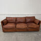 1980 leather cowhide sofa