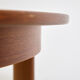 Restored teak dining table