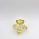 Organic Yellow Vase Miloslav Klinger ZBS - Bohemian Glass