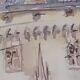 Aquarelle "Fête de la Musique à la Porte Cailhau" Bordeaux signée Fouquet