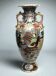 Japan, Satsuma vase with richly decorated handles, signed, early 20th century
