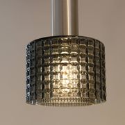 Ensemble de deux lampes suspendues Carl Fagerlund pour Orrefors.