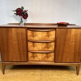 Mid century retro vintage teak burr walnut classic design McIntosh Sideboar