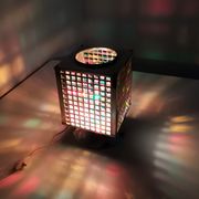 Vintage 1990s eclectic mood light lamp