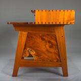 Bureau en teck moderne du milieu du siècle, années 1980