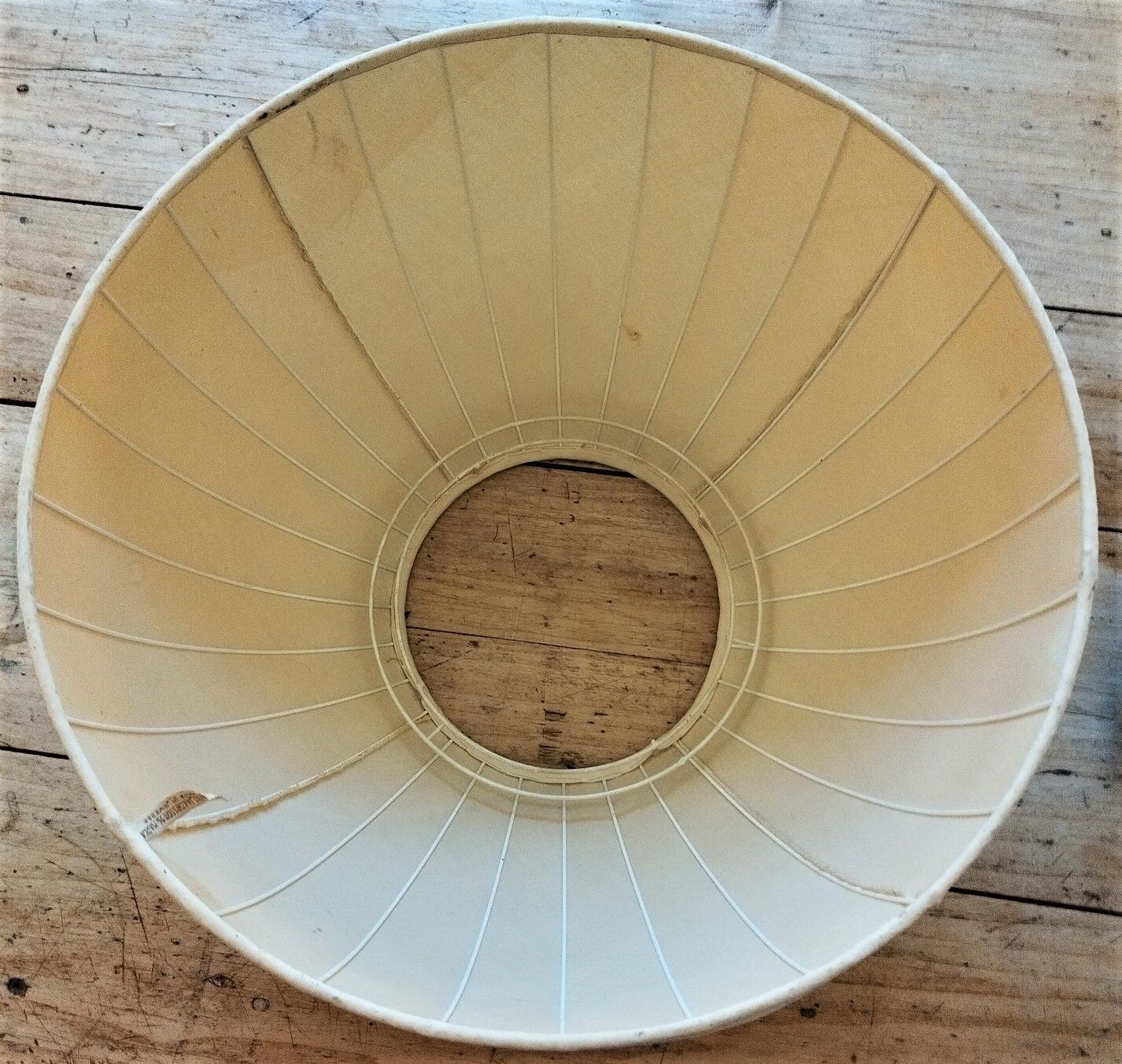 Hans Agne Jakobsson pendant lamp in chromed metal and silk lampshade, 60s