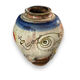 Glazed terracotta vase thierry basile