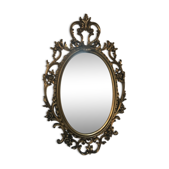 Old baroque mirror 52x83cm