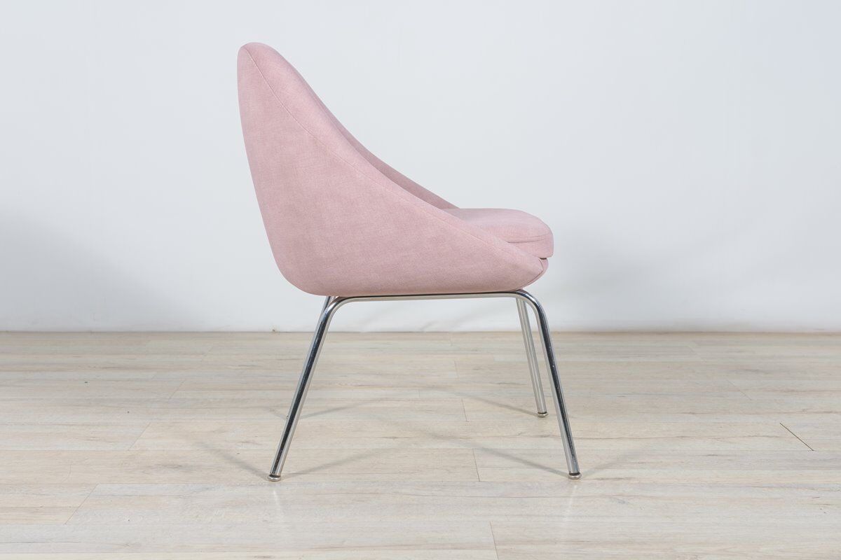 Armchair chrome and fabric , 1960s