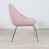 Armchair chrome and fabric , 1960s