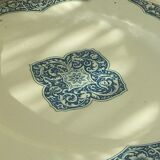 Gien compotier in earthenware iron earth