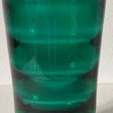 Vase vert avec optiques Wave