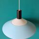 Light blue, black and white suspension, Louis Poulsen. Denmark 1960