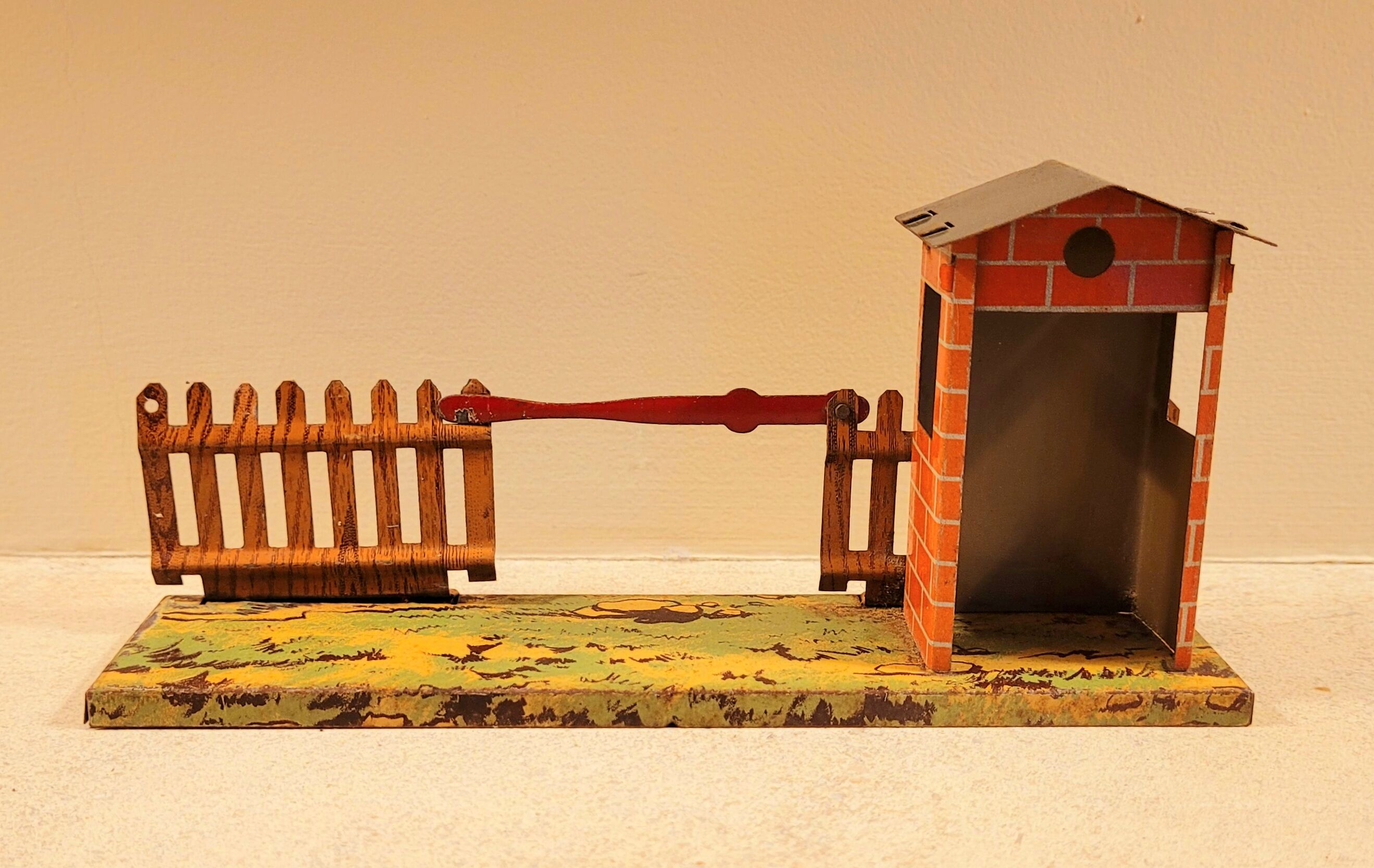 Vintage sheet metal JEP train from the 20s and 30s
