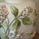 Chaumette Model Hortensias Lamp Base - Barbotine H 40 cm