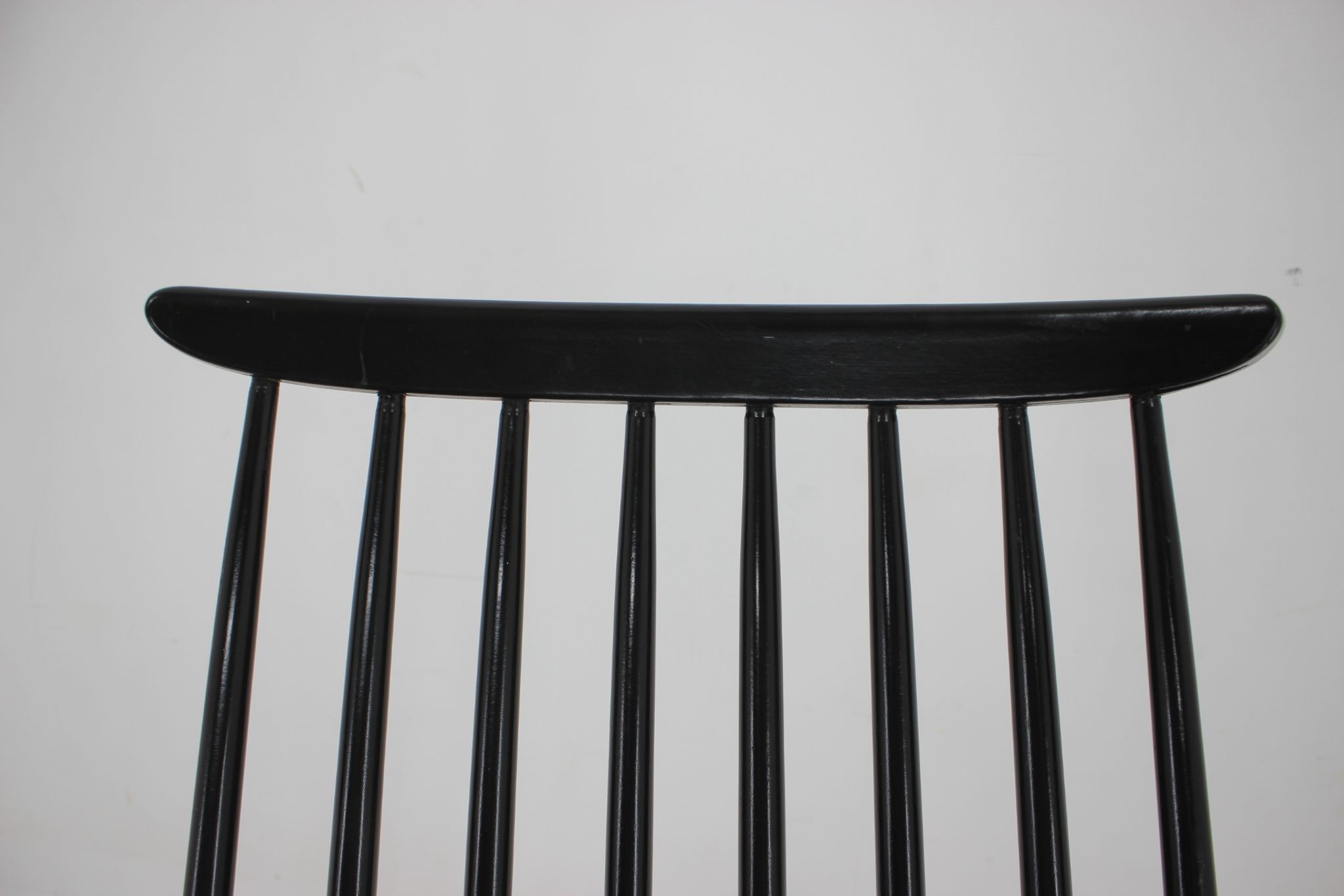 1960s Varjosen Puunjalostus Beech Rocking Chair, Finland