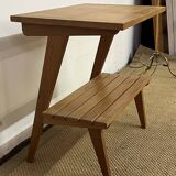 Table desserte /Bout de canapé en bois