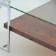 Double tray coffee table Vintage design 1970s