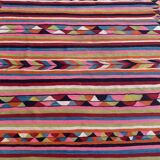 Very beautiful large old Kilim of Morocco 136x216 cm