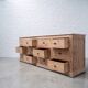 Antique commercial drawer unit from the early 20th century.