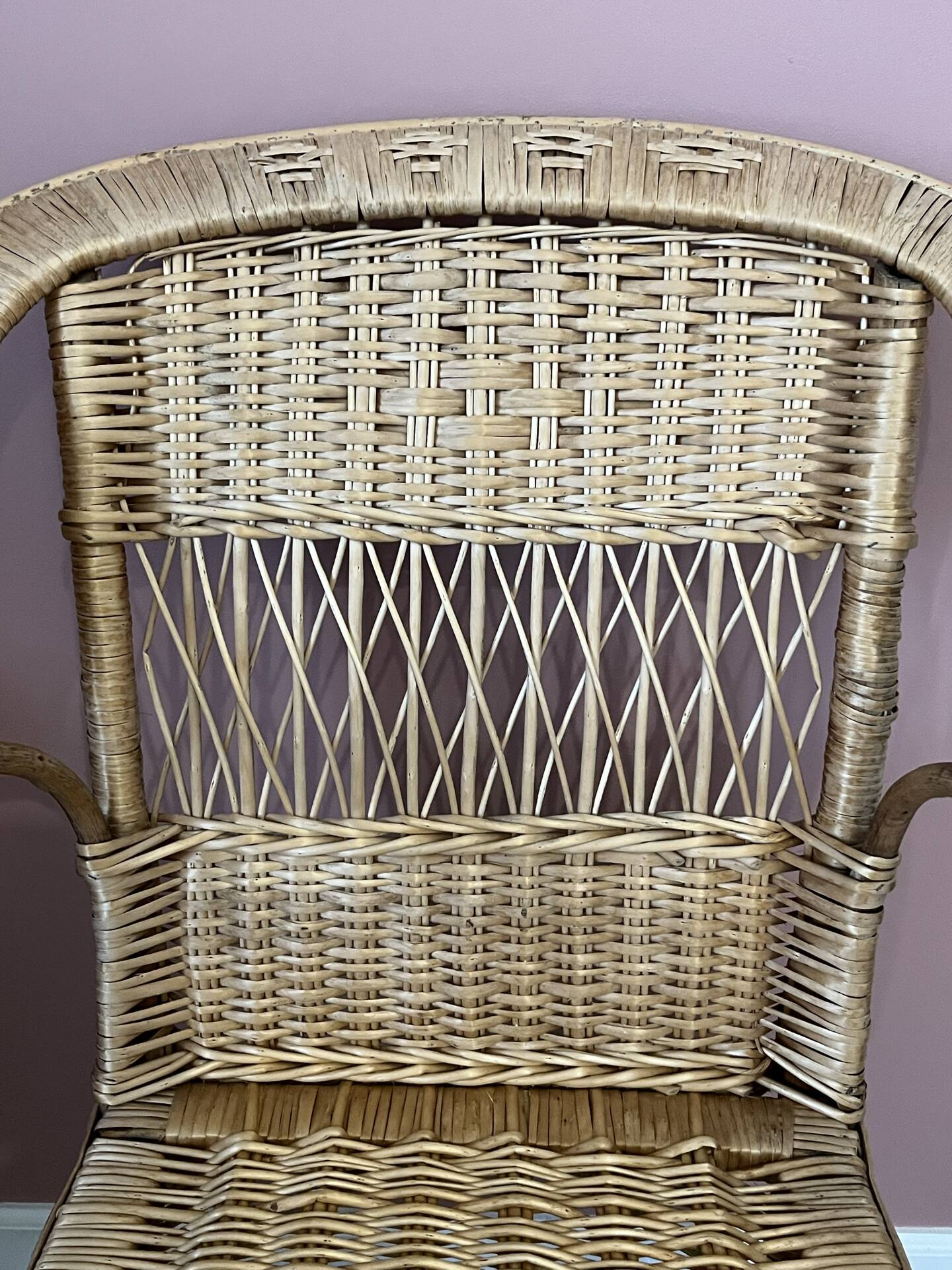 Fauteuil en rotin 