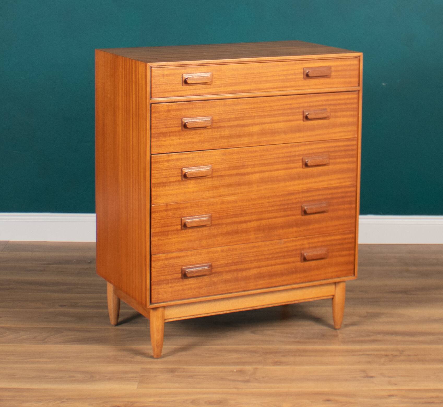 Retro Teak 1960s William & Lawrence Mid Century Chest Of Drawers