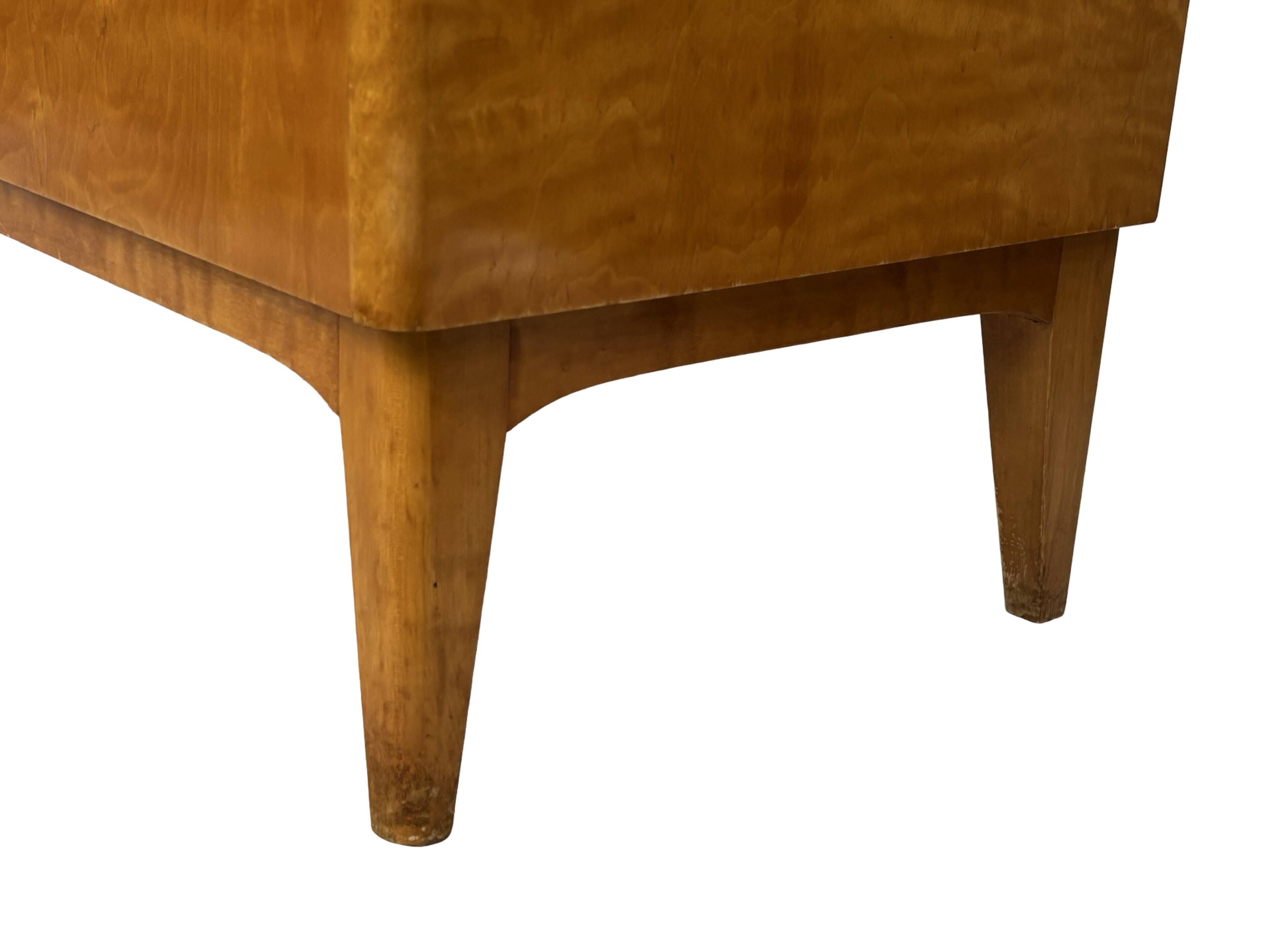 Vintage Secretary Cabinet Swedish 1960s Workspace