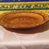 Large ceramic dish or basket Les Faïences Haute Provence