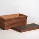 Coffre de rangement japonais ancien en cèdre sugi - période Meiji–Taishō (c.1890–1920)