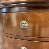 Classic English Kidney Shaped Chesterfield Desk